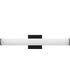 Phase 6.2 24 in. 5CCT Integrated LED Linear Vanity Light Black