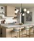 Atlas 6-Light Chandelier Matte Black