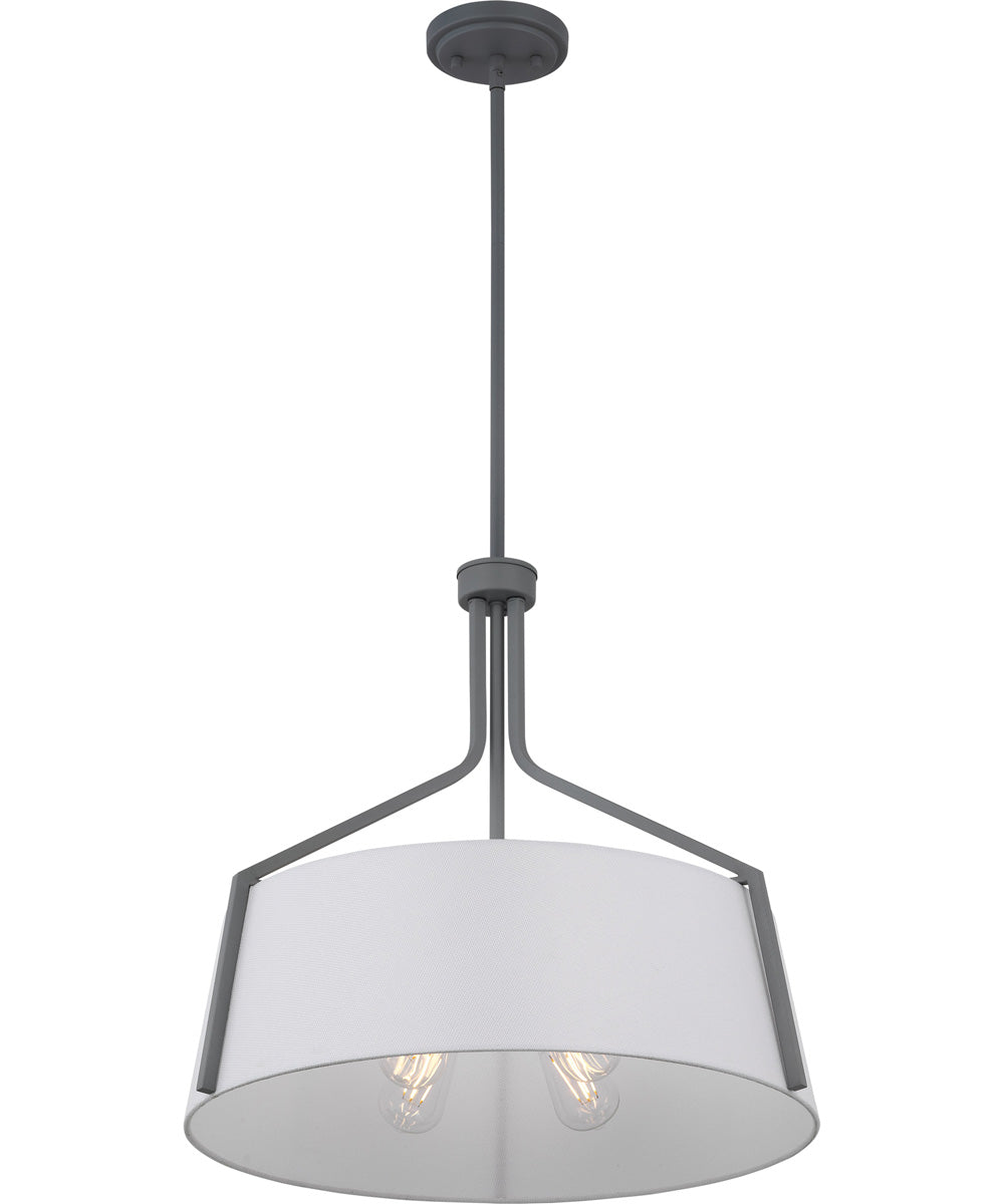 Livingston 4-Light Pendant Putty Gray
