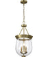 Boliver 3-Light Pendant Vintage Brass