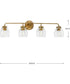 Quillan 4-Light Transitional Bath & Vanity Light Gold Ombre