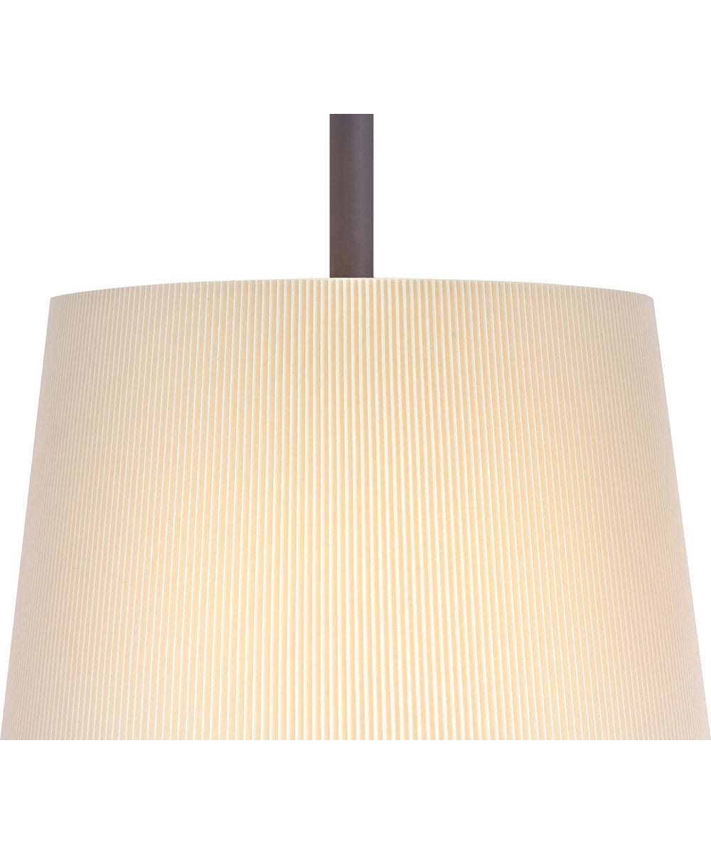 Clive 4-Light Large Tapered Pendant in Slate Bronze