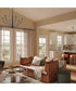 Jheni 1-Light Pendant with Clear Glass Shade Matte Black