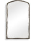 Hammered Antique Nickel Arch Mirror
