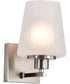 Lune 1-Light Vanity & Wall Brushed Nickel
