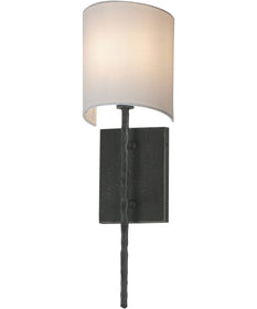 Martel 1-Light Wall Sconce Blacksmith