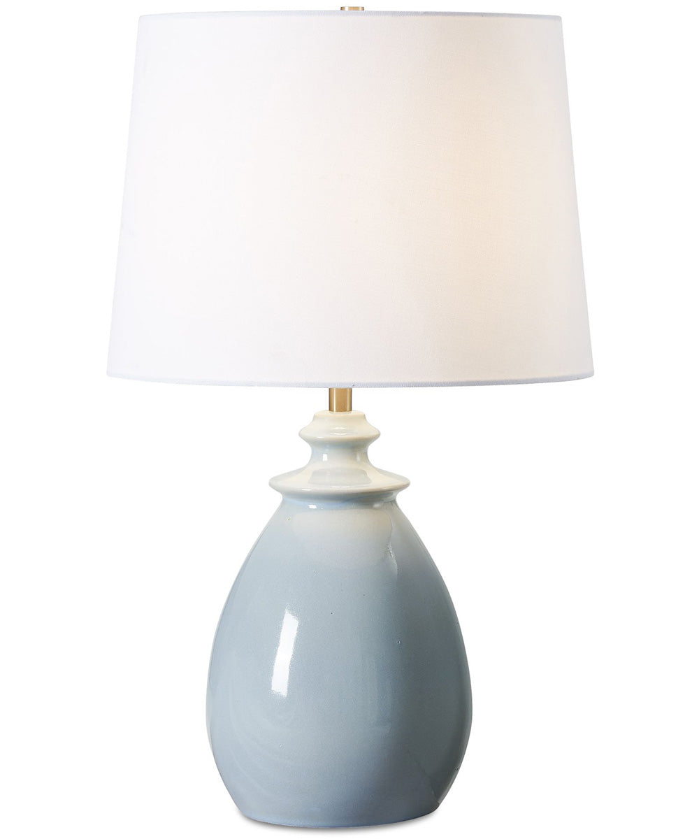 Lorene Light Blue Table Lamp