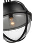 Lincoln 1-Light Pendant Matte Black