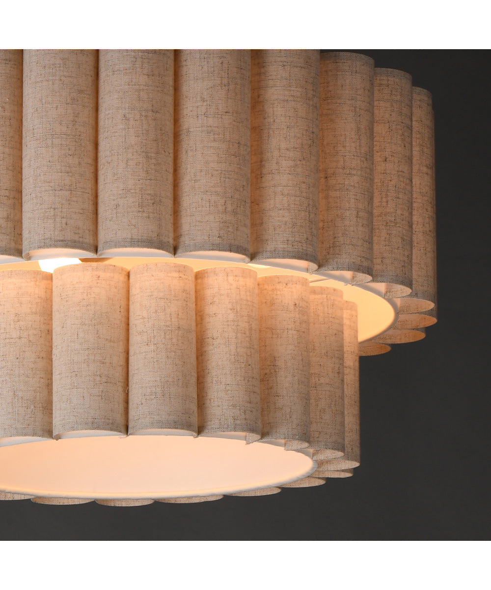 Penelope 4-Light Pendant Natural Aged Brass