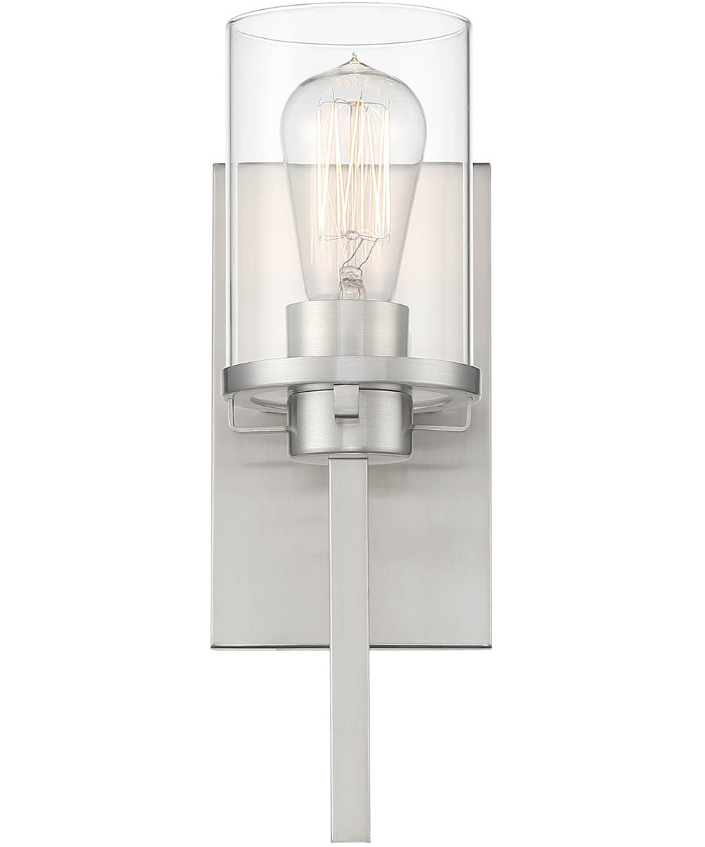 Jedrek 1 Light Wall Sconce Brushed Nickel
