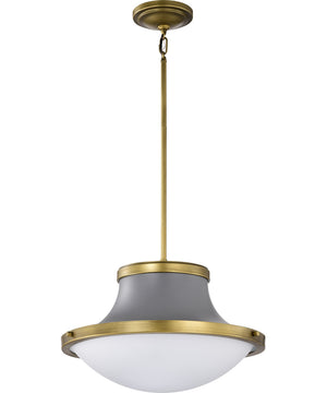 Lafayette 3-Light Pendant Matte Gray