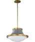Lafayette 3-Light Pendant Matte Gray