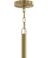 Mack 5-Light Chandelier with Layered Glass Shades Brushed Gold