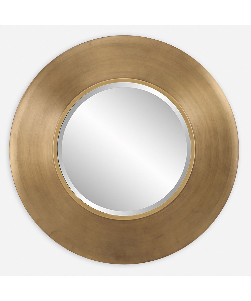 Contessa Round Gold Mirror