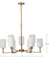 Liam 9-Light Chandelier Burnished Brass
