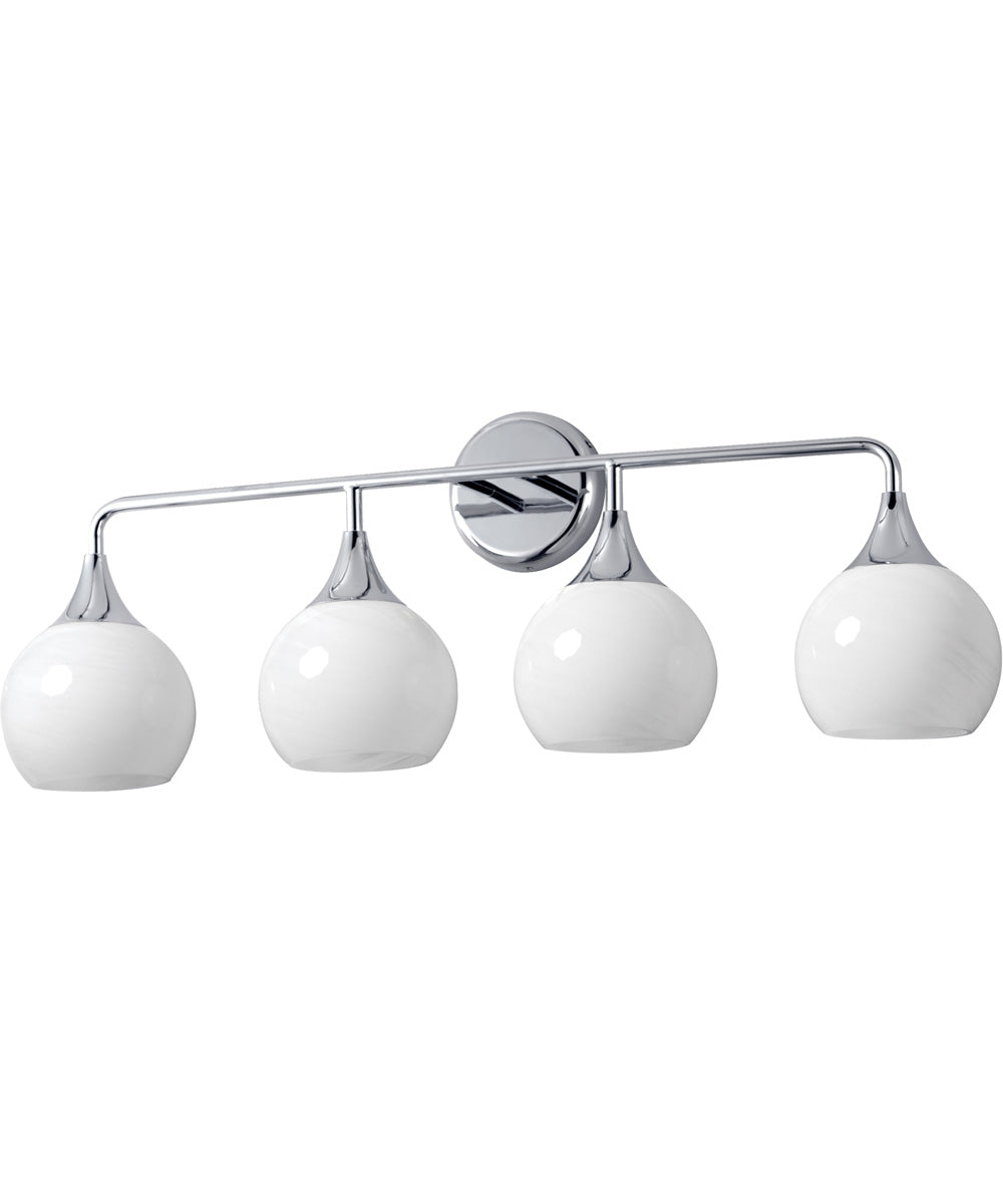 Neve 4-Light Bath Vanity Polished Chrome