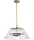 Dover 3-Light Pendant Vintage Brass