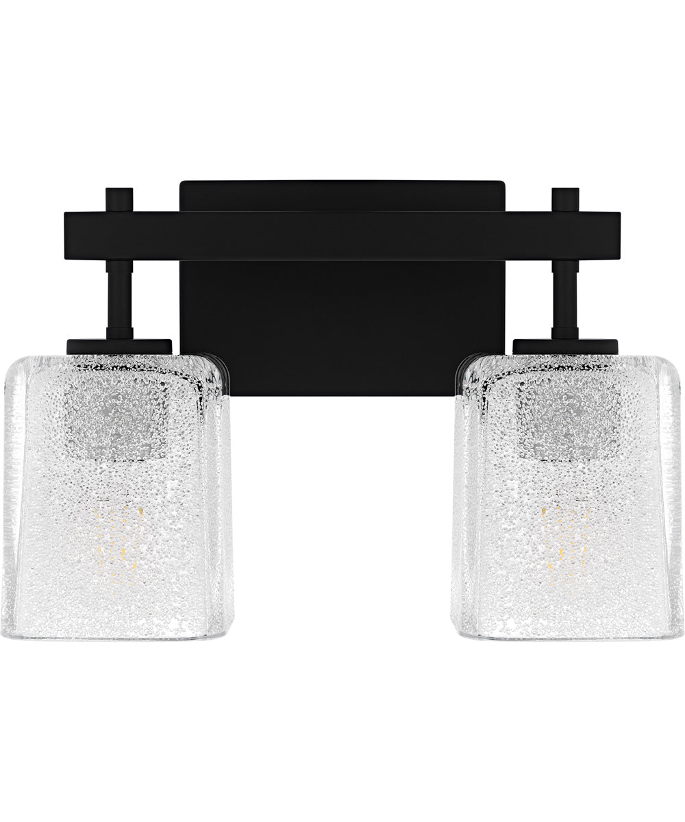 Brenthouse Medium 2-light Bath Light Matte Black