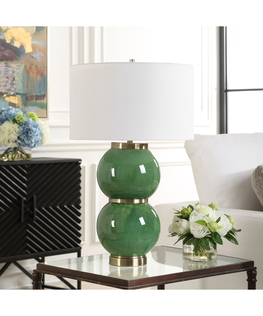 Banner Green Spheres Table Lamp