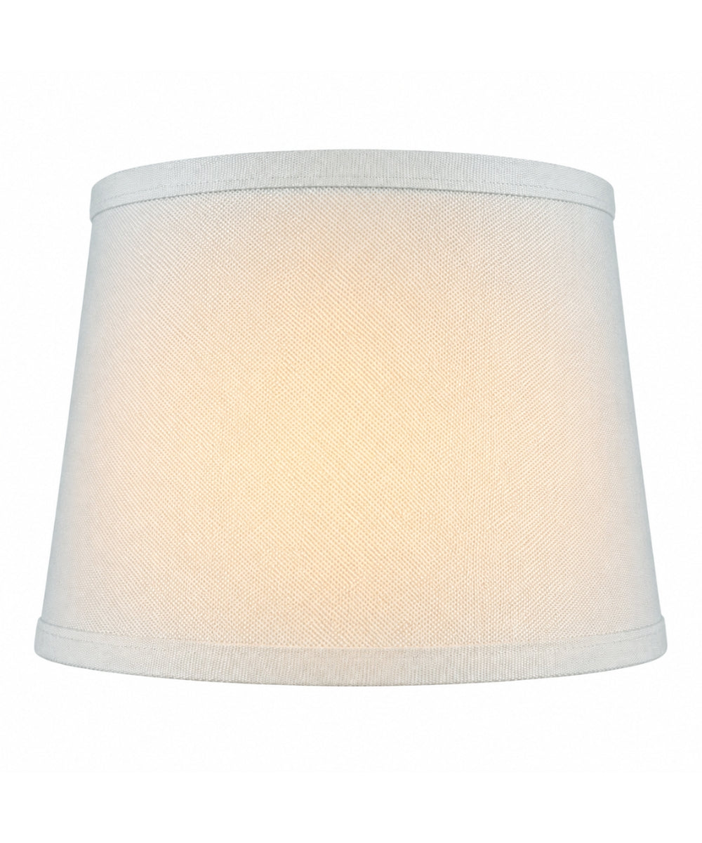 Hardback Premiere Shallow Drum Lamp Shade 10x12x8 Light Oatmeal