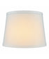 Hardback Premiere Shallow Drum Lamp Shade 10x12x8 Light Oatmeal