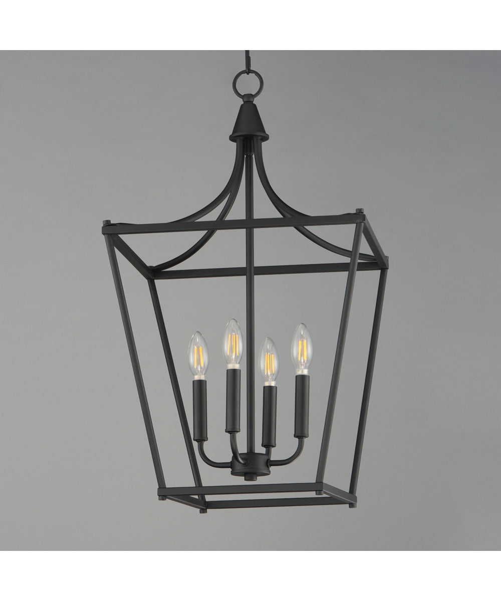 Clifton 4-Light Pendant Black