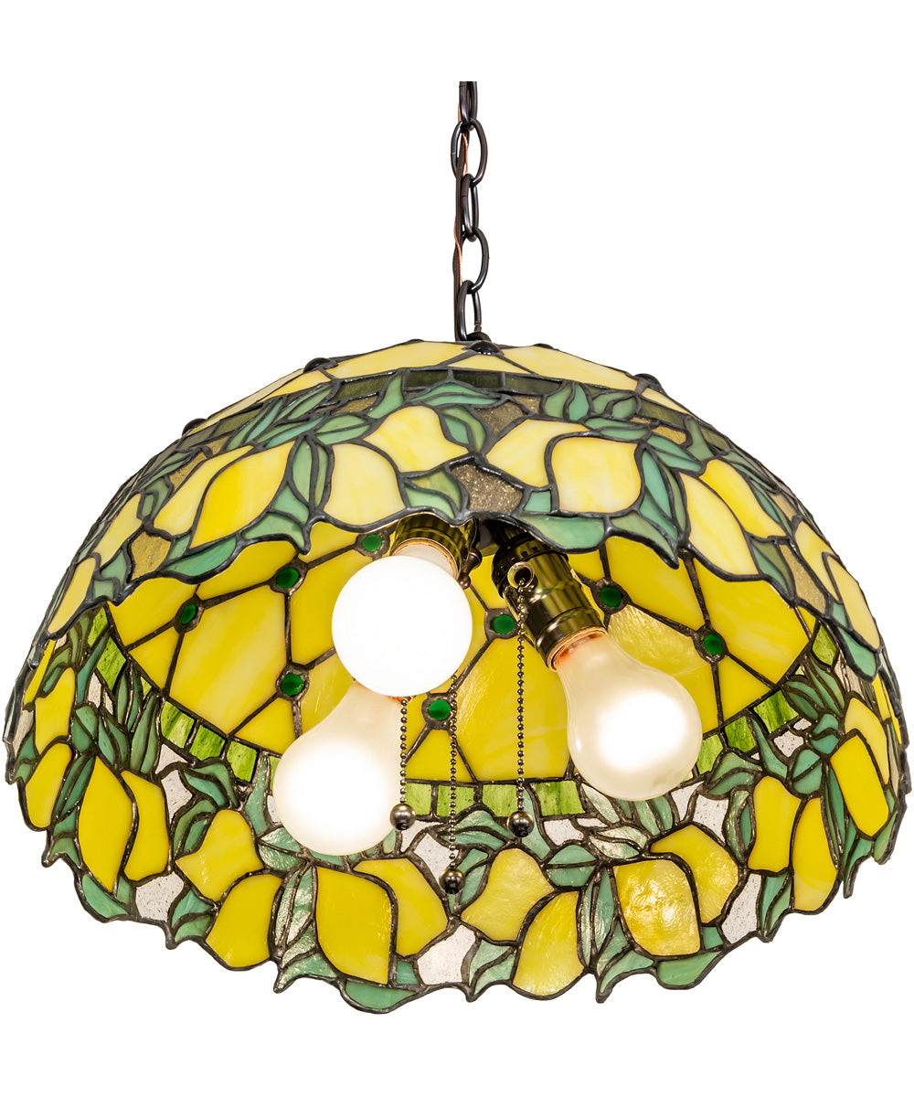 16" Wide Lemons Pendant