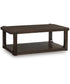 Breckington Rectangular Cocktail Table Dark Brown