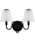 McKinney Medium 2-light Bath Light Matte Black