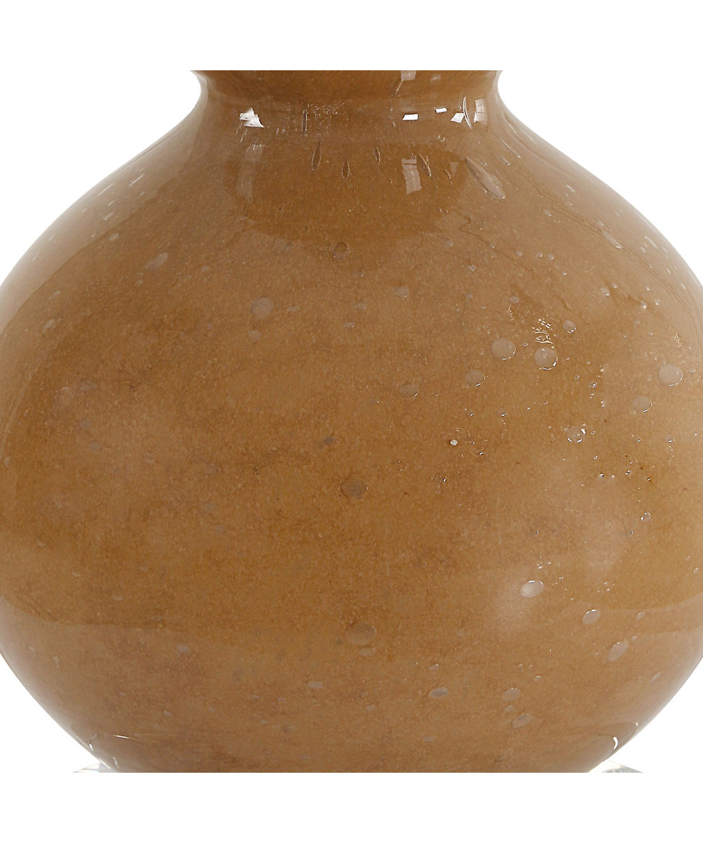 Sienna Caramel Glass Buffet Lamp