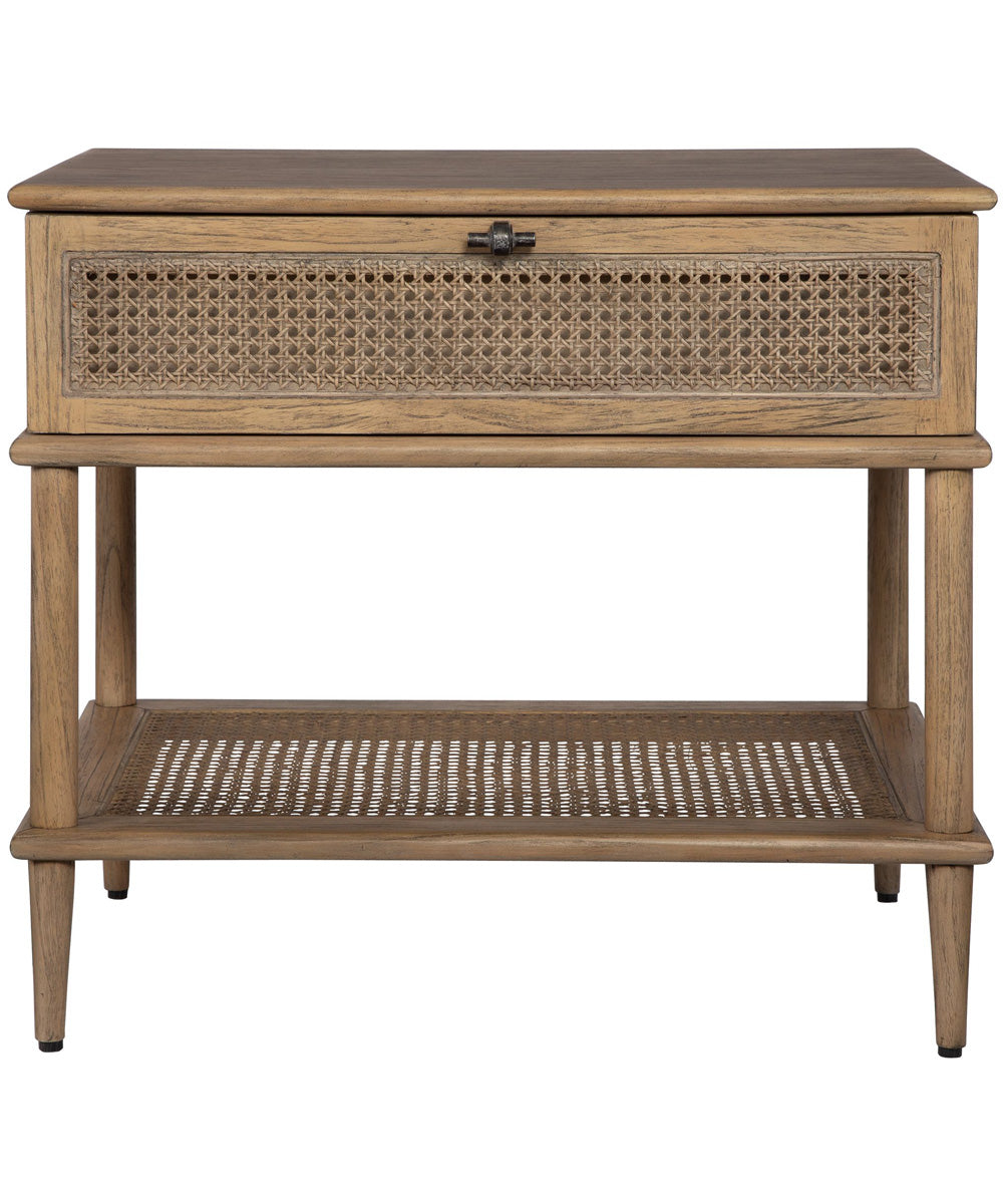 Coast Tattan Cane Side Table