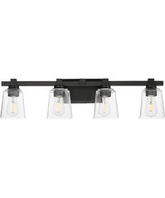 Cubos 4-Light Bath Vanity Black