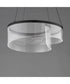 Sonata 24 inch LED Pendant Black