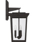 Duncan 3-Light Outdoor Lighting Textured Black