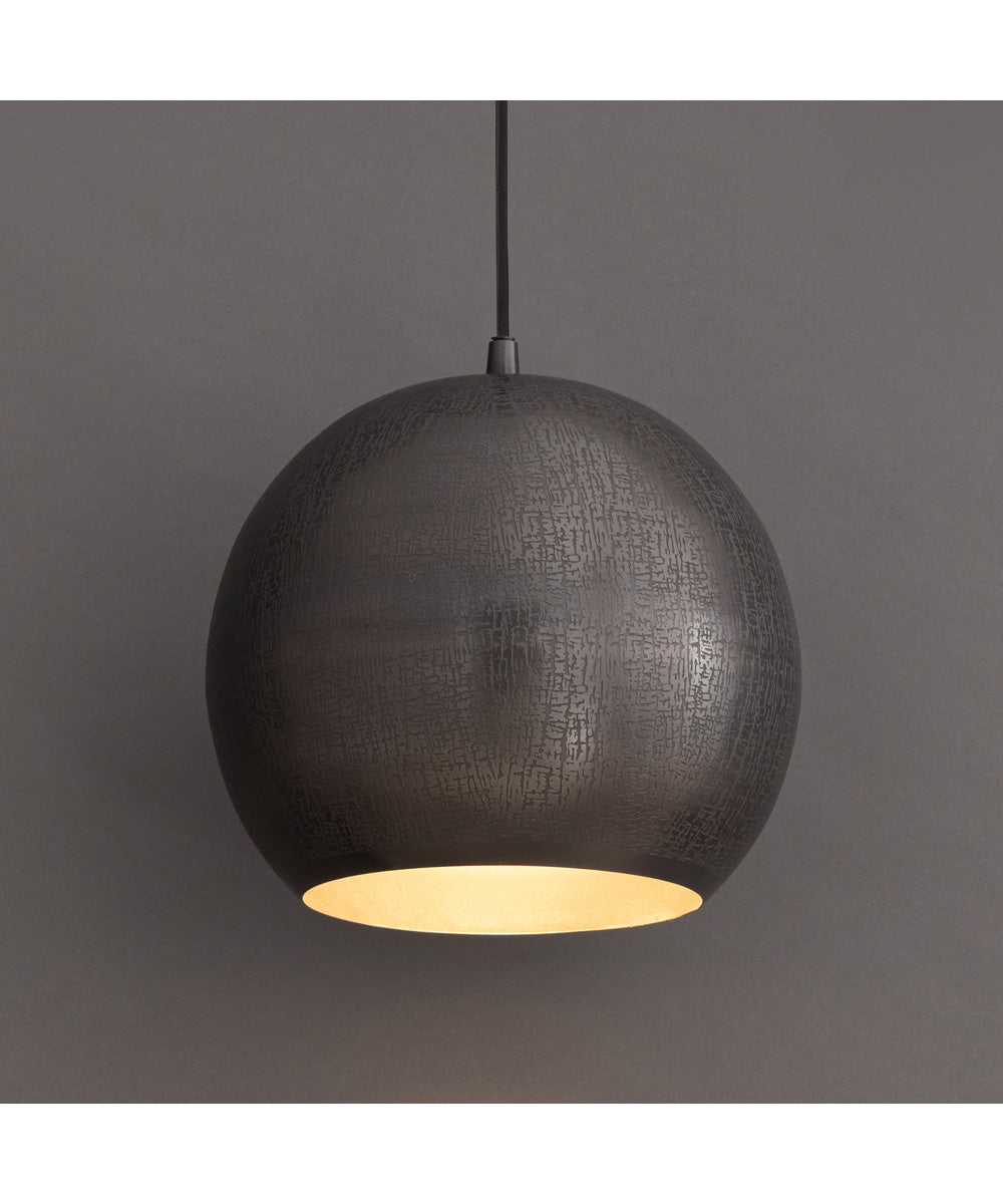 Aurelia 10 inch 1-Light Pendant Pewter