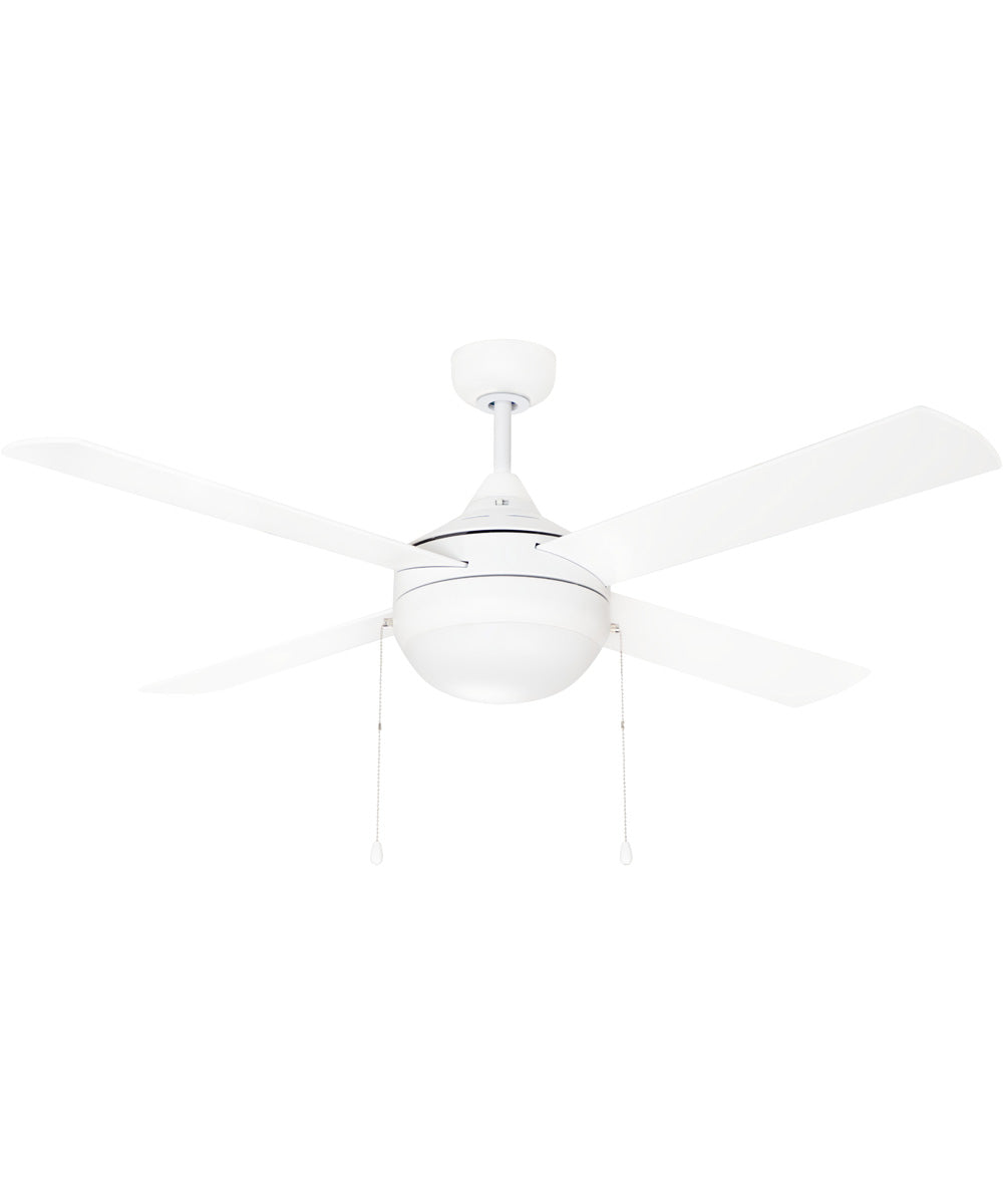 Quattro 52 inch 4-Blade Fan Matte White