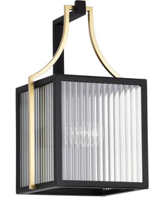 Holden 1-Light Outdoor Black / Gold