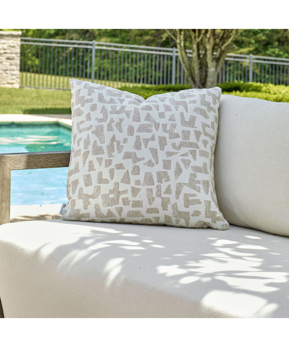 Scatter Abstract Outdoor Pillow