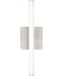 Phase 4 16 in. Small Modern Integrated 3CCT Integrated LED Linear Vanity Light Brushed Nickel