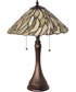 23" High Willow Jadestone Table Lamp