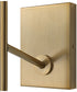 Telesto 1 Light Brass Sconce