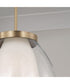 Joss 1-Light Pendant Aged Brass