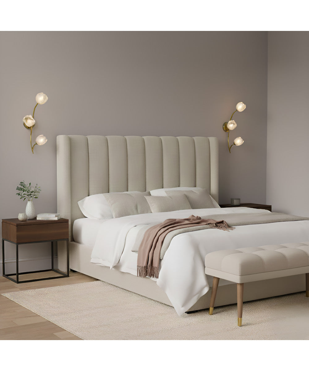 Walker 3-light Wall Sconce Vintage Brass