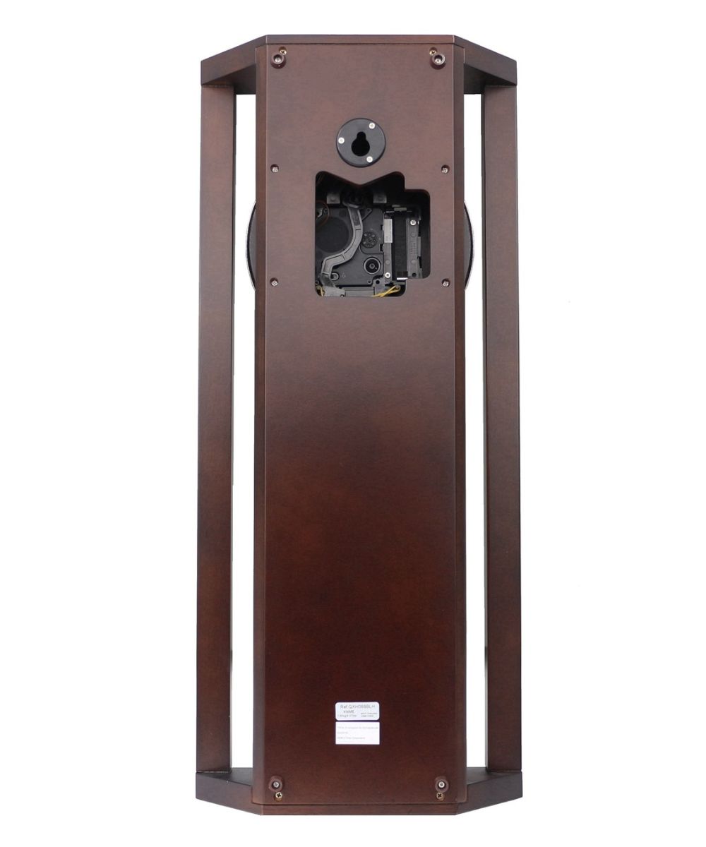 Wall Clock with Pendulum and Dual Chimes