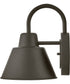 Wes 1-Light Small Gooseneck Barn Light in Oil Rubbed Bronze