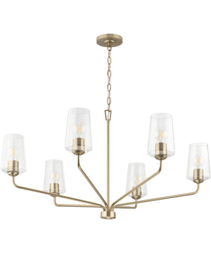 Celino 6-Light Large Chandelier Champagne Bronze