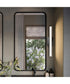 Phase 6.3 24 in. 5CCT Integrated LED Linear Vanity Light Black