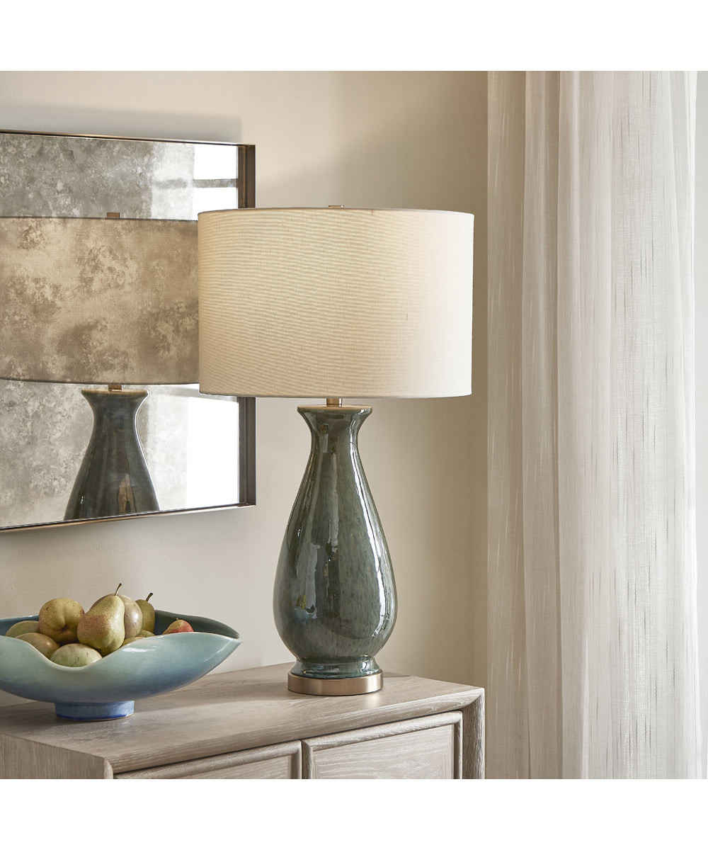 Colestin Deep Green Table Lamp