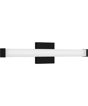 Phase 6.1 24 in. 5CCT Integrated LED Linear Vanity Light Black