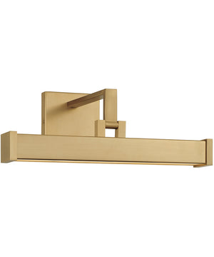 Cortland 1-Light Sconce Matte Brass